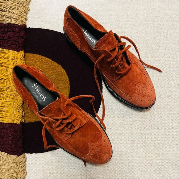 HOMERS ARTISISAN OXFORD SHOES SIZE 36.5 - Picture 1 of 9